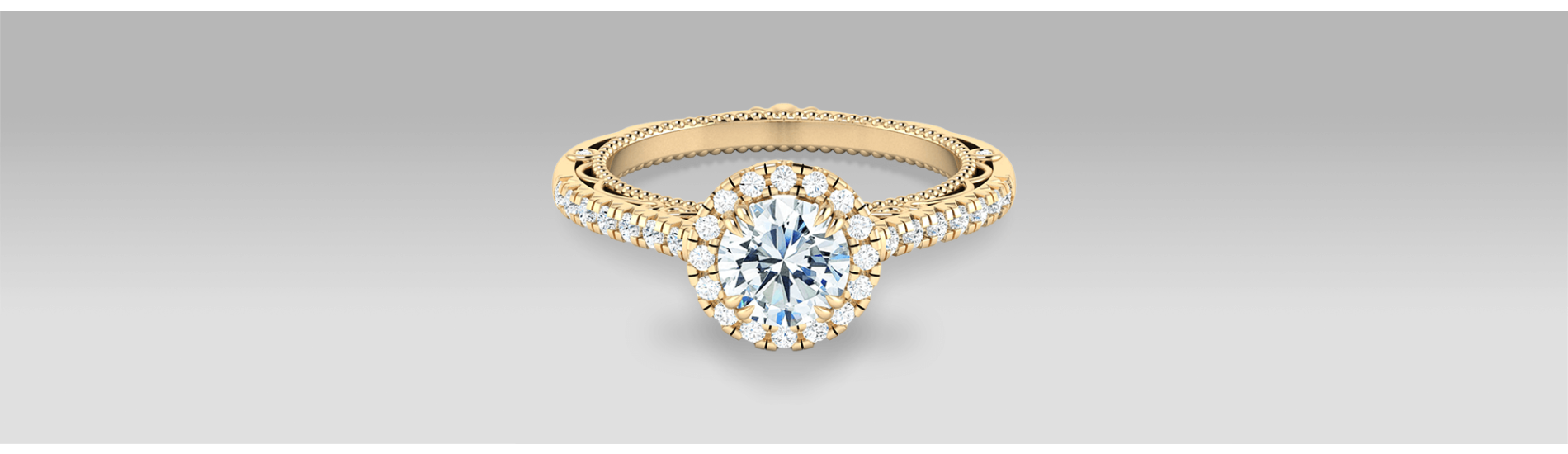 A few ways to make your engagement ring look bigger